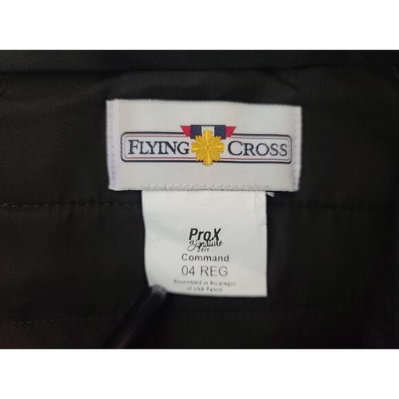 NWT Flying Cross ProX Command navy blue unhemmed uniform pants - 4 REG -lot of 2 - Picture 7 of 9